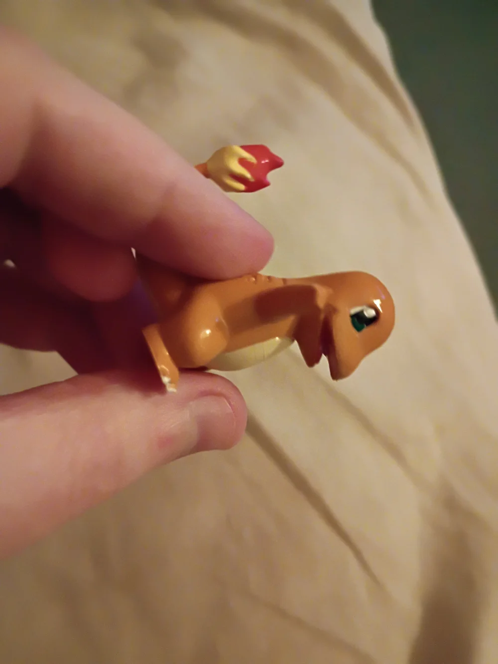 Pokemon Tomy Charmander Small Pet Toy Figurine - Orange